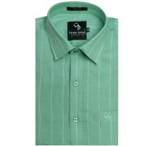 Stripes Light Green Shirt : 