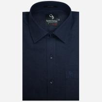 Plain Navy Blue Shirt : Business
