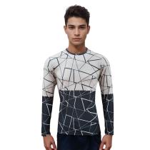Print Gray T-shirt : Itutu (Slim Fit)