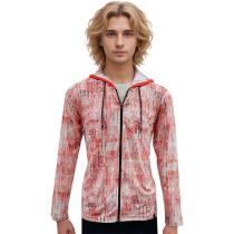 Print Peach Shirt : 