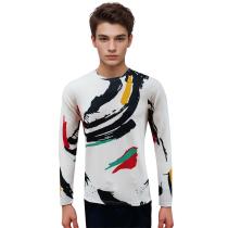 Print White T-shirt : Itutu (Slim Fit)
