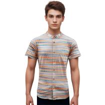 Print Peach T-shirt : Itutu (Slim Fit)
