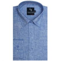 Plain Navy Blue Shirt : Business