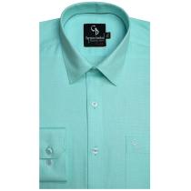 Plain Light Green Shirt : Business