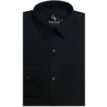 Plain Black Shirt : Business