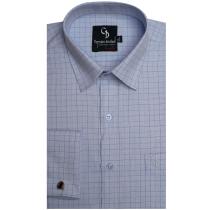 Checks Blue Shirt : Trending