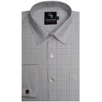 Checks Peach Shirt : Business