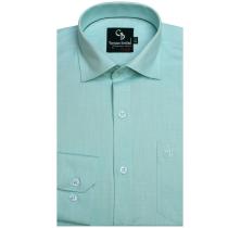 Plain Light Green Shirt : Business
