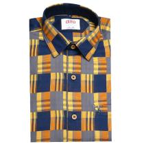 Print Yellow Shirt : Ditto