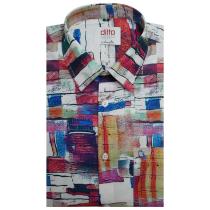 Print Rust Shirt : Ditto