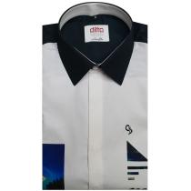Print Black Shirt : Ditto