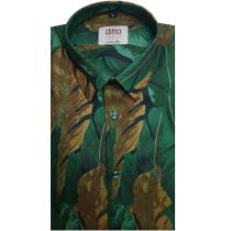 Print Green Shirt : Ditto