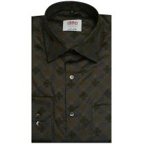 Combination Brown Shirt : Ditto
