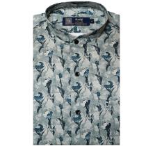 Print Gray Shirt : Party