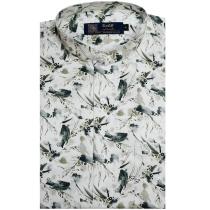 Print Cream Shirt : Party
