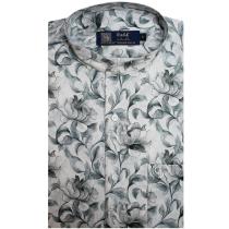 Print Gray Shirt : Party