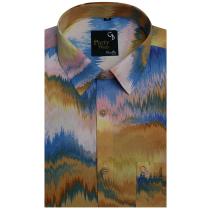 Print Yellow Shirt : Party