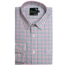 Checks Pink Shirt : Business
