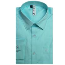 Plain Aqua Blue Shirt : Slim