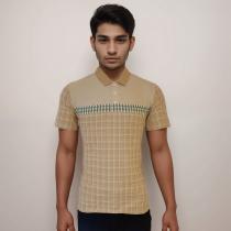 Checks Fawn Shirt : Regular