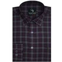 Checks Gray Shirt : Business