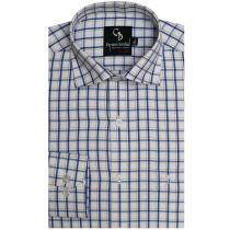 Checks Fawn Shirt : Business
