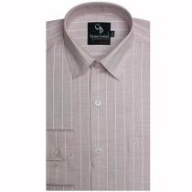 Stripes Peach Shirt : Business