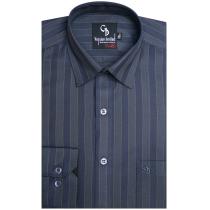 Stripes Gray Shirt : Business