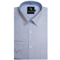 Stripes Blue Shirt : Business