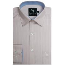 Stripes Brown Shirt : Business