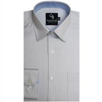 Stripes Gray Shirt : Business