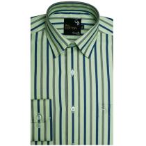 Stripes Green Shirt : Business