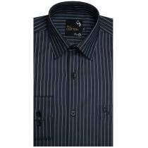 Stripes Gray Shirt : Business