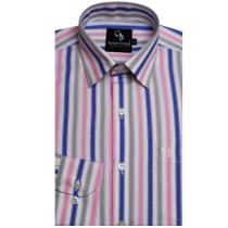 Stripes Blue Shirt : Business