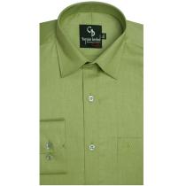 Plain Light Green Shirt : Business