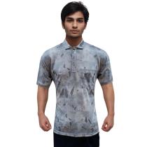 Print Gray Shirt : Regular