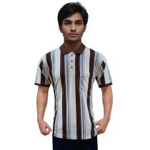 Stripes Brown Shirt : Regular