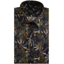Print Green Shirt : Party