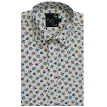 Print White Shirt : Party