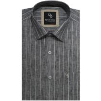 Stripes Gray Shirt : Business