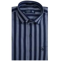 Stripes Blue Shirt : Business
