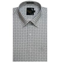 Print Gray Shirt : Party