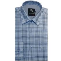 Checks Blue T-shirt : Business