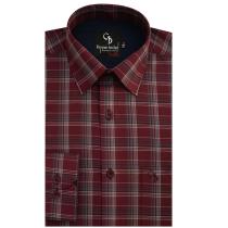 Checks Brown Shirt : Business