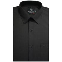 Plain Dark Gray Shirt : Business