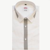 Embroidered White Shirt : Ditto