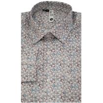 Print White Shirt : Slim