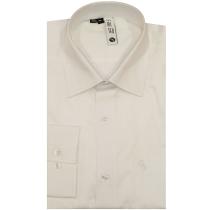 Self Design White Shirt : Slim