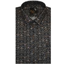 Print Black Shirt : Party