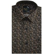 Print Black Shirt : Party